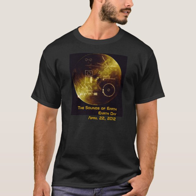 Camiseta Dia da Terra - Voyager - Sons da Terra (Frente)