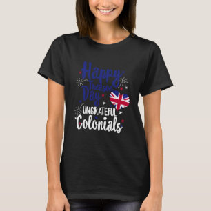 Camiseta Dia da Traição Ingrata Independência Colonial Brit