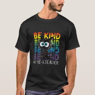 Camiseta Dia da Unidade Black Cat Coffee Seja Gentil, Anti