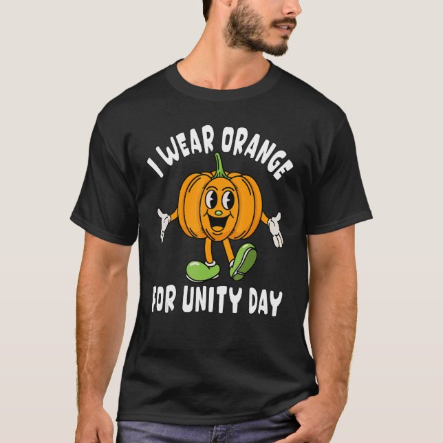 Camiseta Dia da Unidade Crianças Laranja Dia da Unidade 202 (Frente)