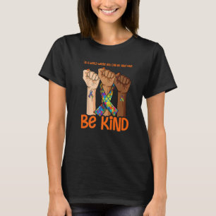 Camiseta Dia da Unidade  Crianças Laranja Sejam Gentis  Mul