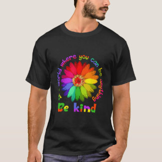 Camiseta Dia da Unidade Em Um Mundo Onde Você Pode Ser Qual