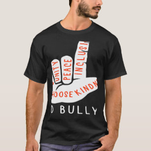 Camiseta Dia da Unidade Laranja Crianças 2022 Sinal de Amor