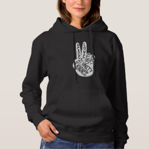 Camiseta Dia da Unidade Laranja Paz Amor Esperança Bondade
