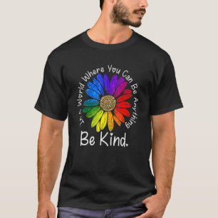 Camiseta Dia Da Unidade Num Mundo Onde Você Pode Ser Qualqu