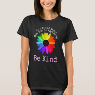 Camiseta Dia Da Unidade Num Mundo Onde Você Pode Ser Qualqu