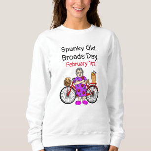 Camiseta Dia das Brocas Velho Spunky 1 de fevereiro de ru