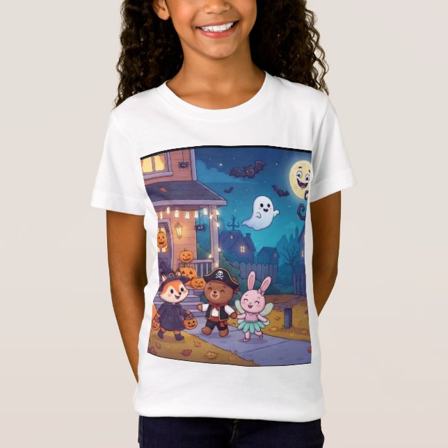 Camiseta Dia das Bruxas (Frente)