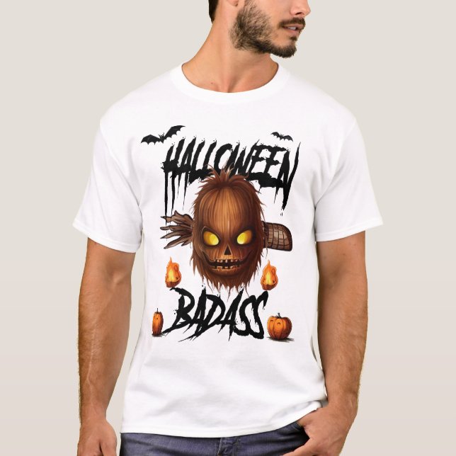 Camiseta Dia das Bruxas (Frente)