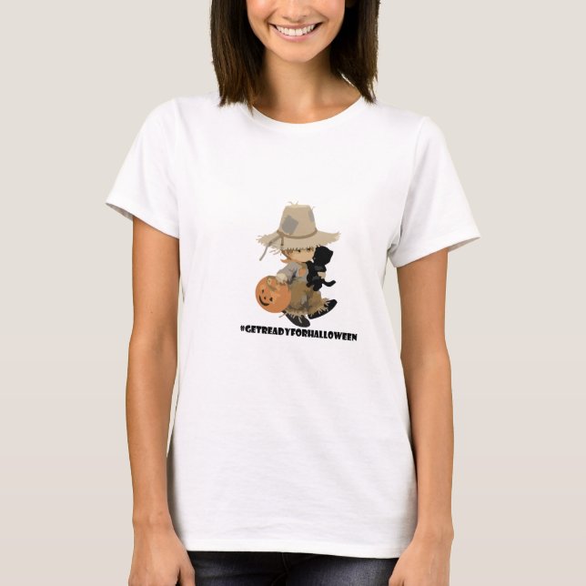 Camiseta Dia das Bruxas (Frente)