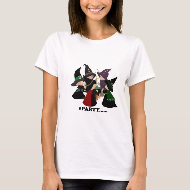 Camiseta Dia das Bruxas (Frente)