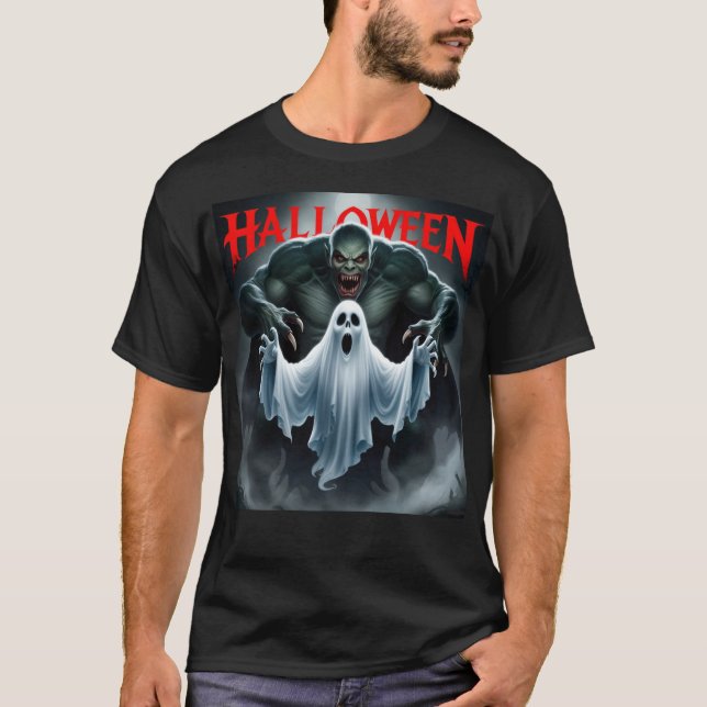 Camiseta Dia das Bruxas (Frente)