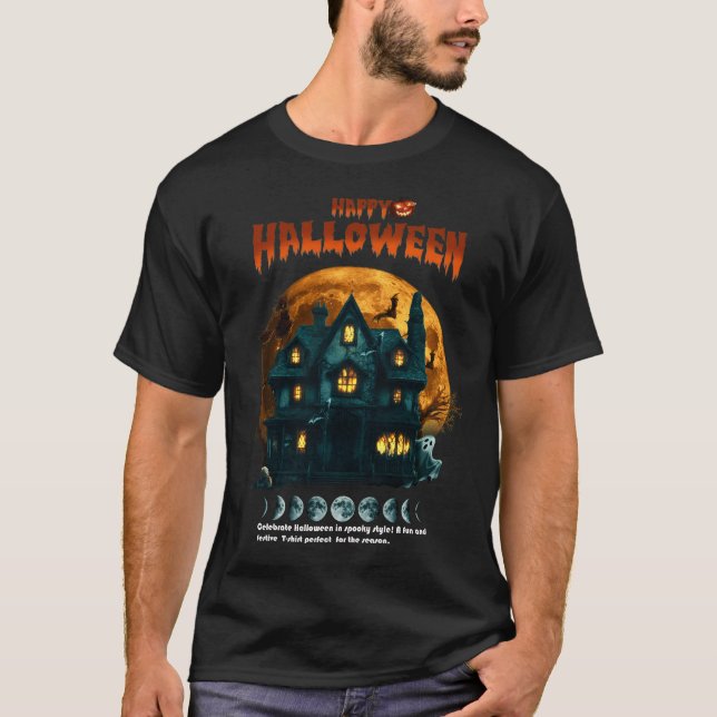 Camiseta dia das bruxas (Frente)