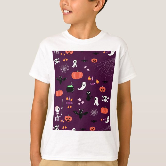 Camiseta Dia das Bruxas (Frente)