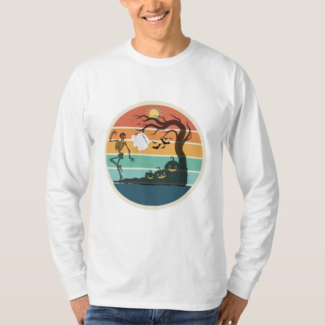 Camiseta Dia das Bruxas (Frente)