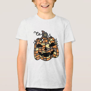 Camiseta Dia das Bruxas, Abóbora de Rosto,Engraçado ,Jack O
