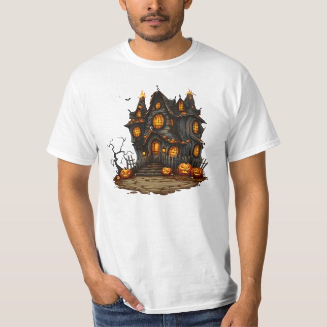 Camiseta dia das bruxas da fada - thursina (Frente)