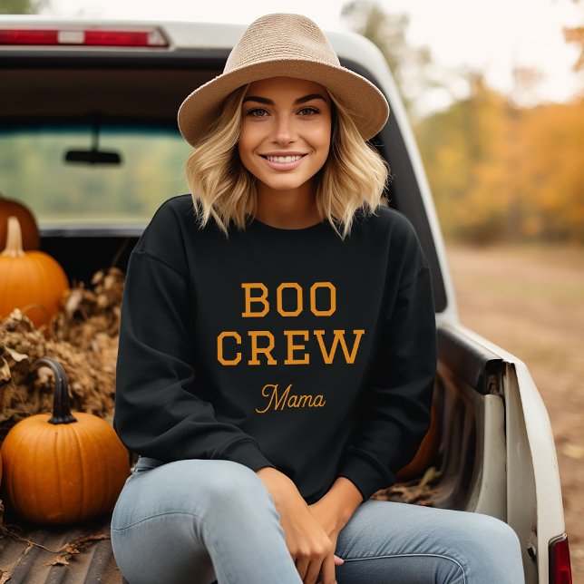 Camiseta Dia das Bruxas da Família Boo Crew (Criador carregado)