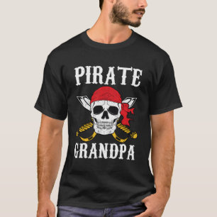 Camiseta Dia das Bruxas da Família Vovô Pirata