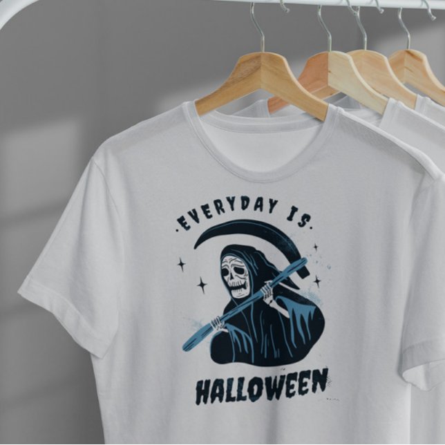Camiseta Dia das Bruxas da Morte de Grim Reaper (Criador carregado)