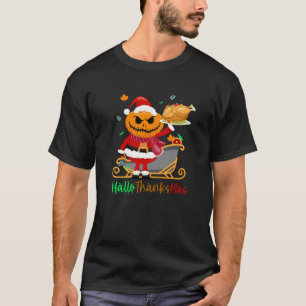 Camiseta Dia das Bruxas de Ação de Graças de Natal ou Salão