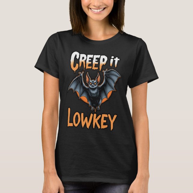 Camiseta Dia das Bruxas de Horror Borroroso (Frente)