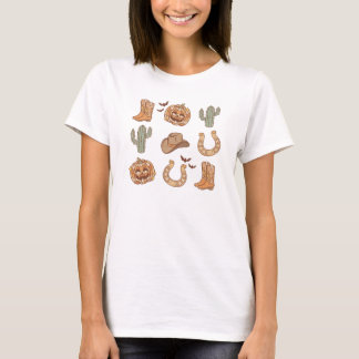 Camiseta Dia das Bruxas do Boot Boot do País Ocidental