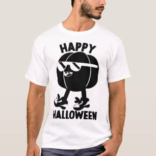 Camiseta Dia das Bruxas Feliz Dia das Bruxas Abóbora