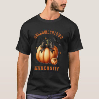 Camiseta Dia das Bruxas Outono Outono Abóbora