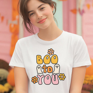 Camiseta Dia das Bruxas Rosa Fofo