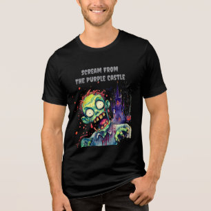 Camiseta Dia das Bruxas, Zumbi, Grito do Castelo Roxo , 