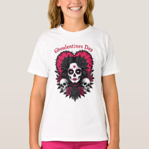 Camiseta Dia das Ghoulentinas Fusão Gótica do Dia dos Namor
