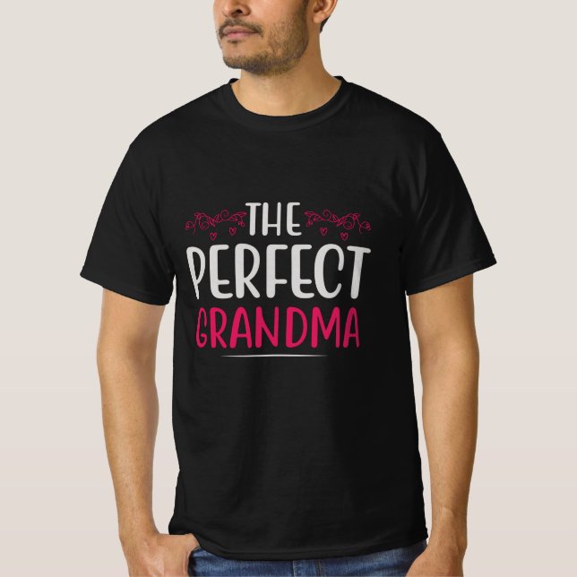 Camiseta Dia das Mães - A Avó Perfeita (Frente)