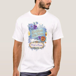 Camiseta Dia das mães - Brilhante como a mamãe
