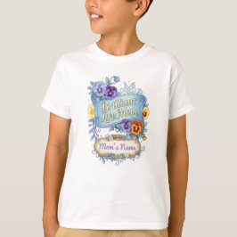 Camiseta Dia das mães - Brilhante como a mamãe