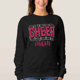 Camiseta Dia das Mães Cheerleading Mamãe Cheerleader Mama C