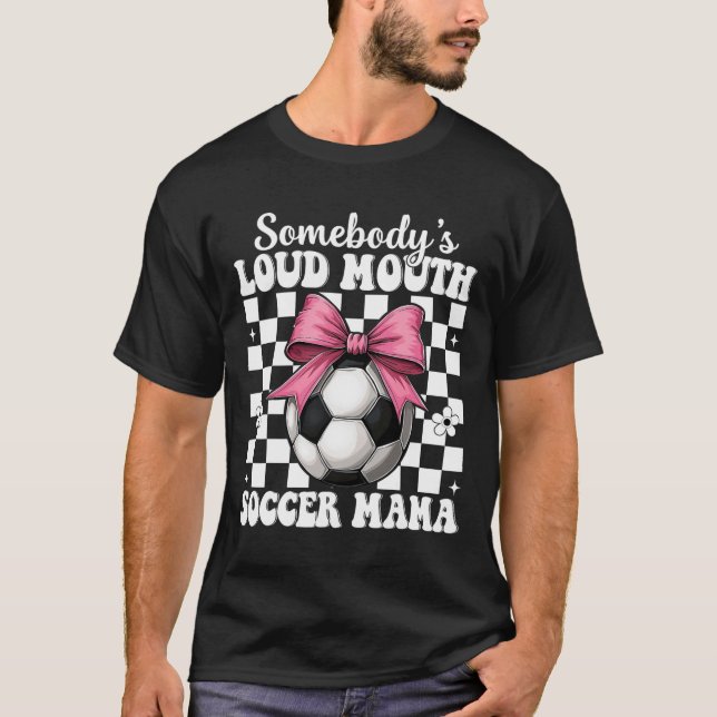 Camiseta Dia das Mães da Mãe do Futebol Boca Louca de Algué (Frente)