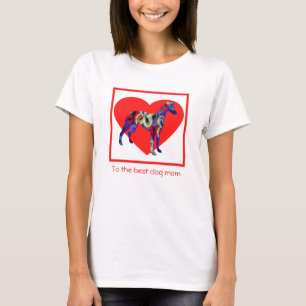 Camiseta Dia das Mães de Cabeleireiro Silhouette Vermelho