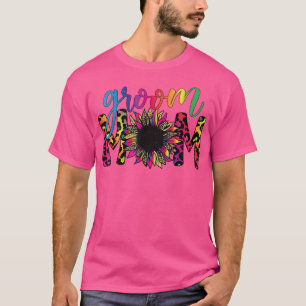 Camiseta Dia das Mães de Leão Girassol Noivo Branqueado
