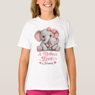 Camiseta Dia das Mães Elefante Mãe Arte_ Especial do Dia da