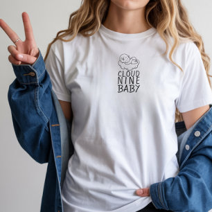 Camiseta Dia das Mães Engraçado da Primeira Gravidez