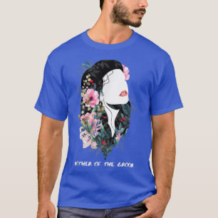 Camiseta Dia das Mães Flores Femininas Mãe do Noivo 