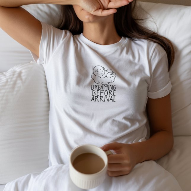 Camiseta Dia das Mães Primíparas Grávidas (Criador carregado)