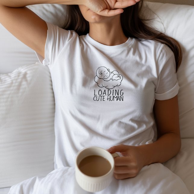 Camiseta Dia das Mães Primíparas Grávidas (Criador carregado)