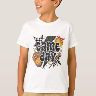 Camiseta Dia das Mães Softll Game Day Raio Leopardo Mãe