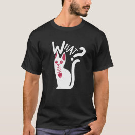 Camiseta  Dia das Mentiras Cartoon Humor Divertido  Gato  B