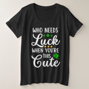 Camiseta Dia das Mulheres engraçado de São Patrício