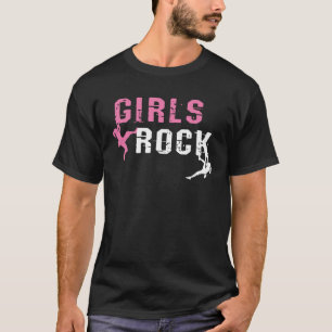 Camiseta Dia das Mulheres Escalando Mamãe Montando Mamãe