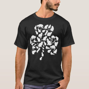 Camiseta Dia das Mulheres Meninas do Gato de St Patricks Ca