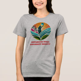 Camiseta Dia das Mulheres Oferece Bella+Canvas
